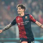 Alessandro Zanoli con la maglia del Genoa