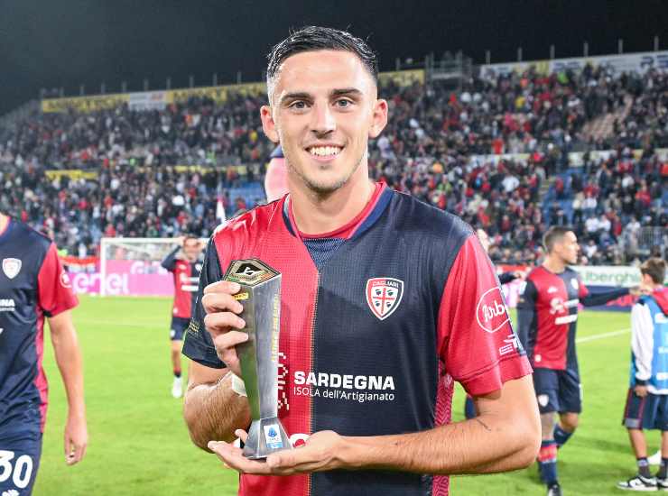 Zappa con il premio MVP