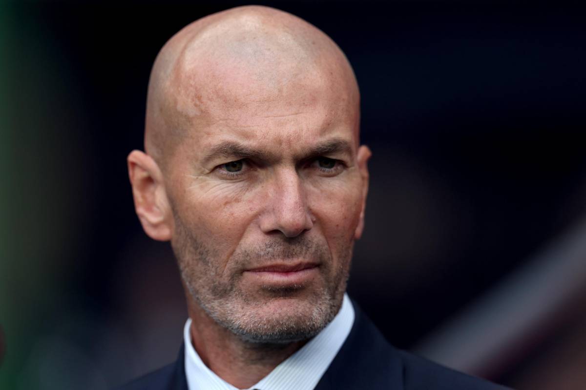 Zidane in primo piano