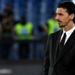 Zlatan Ibrahimovic in primo piano