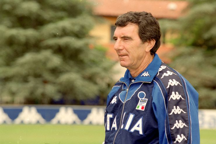 Portrait of Dino Zoff of Italy during the Italian national team squad training held at the National Team Headquarters, in Coverciano, Florence, Italy.