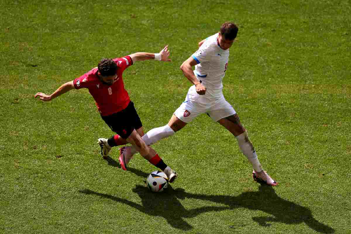 Zuriko Davitshvili in dribbling