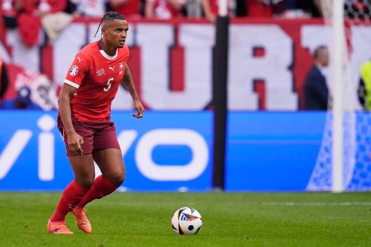 Akanji in azione