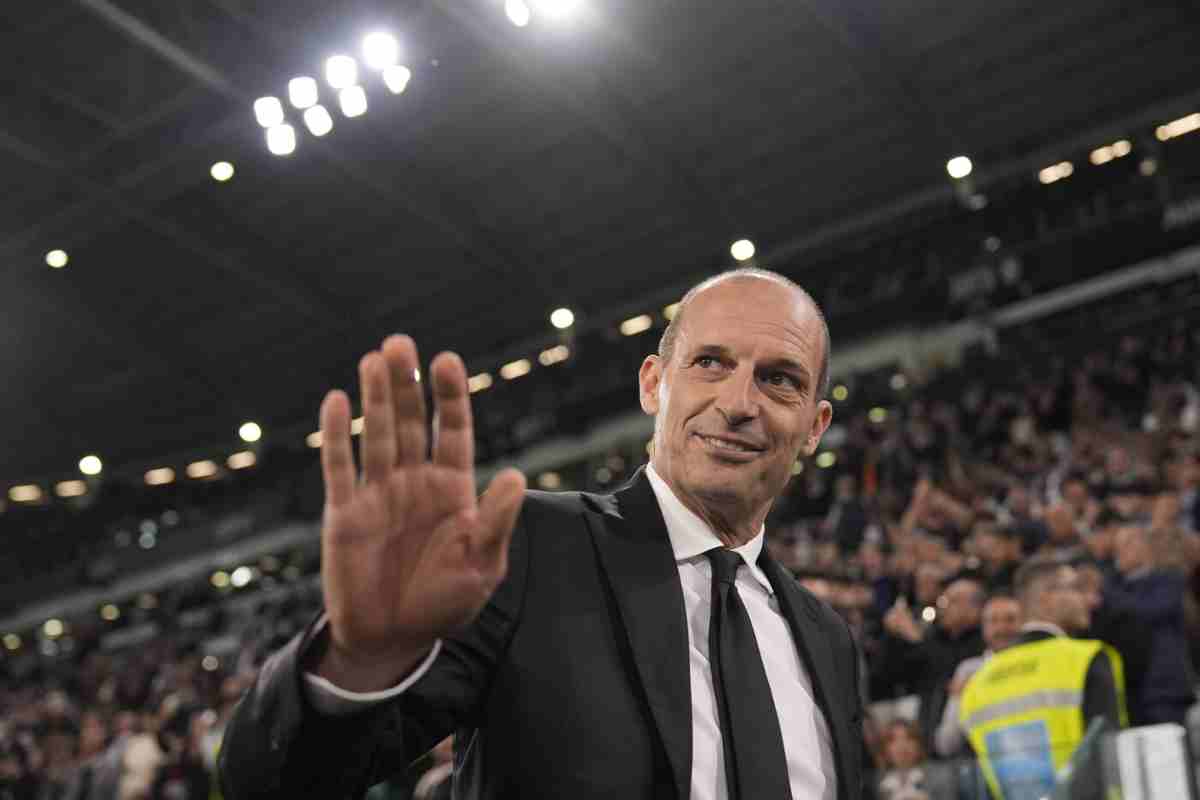 Allegri saluta