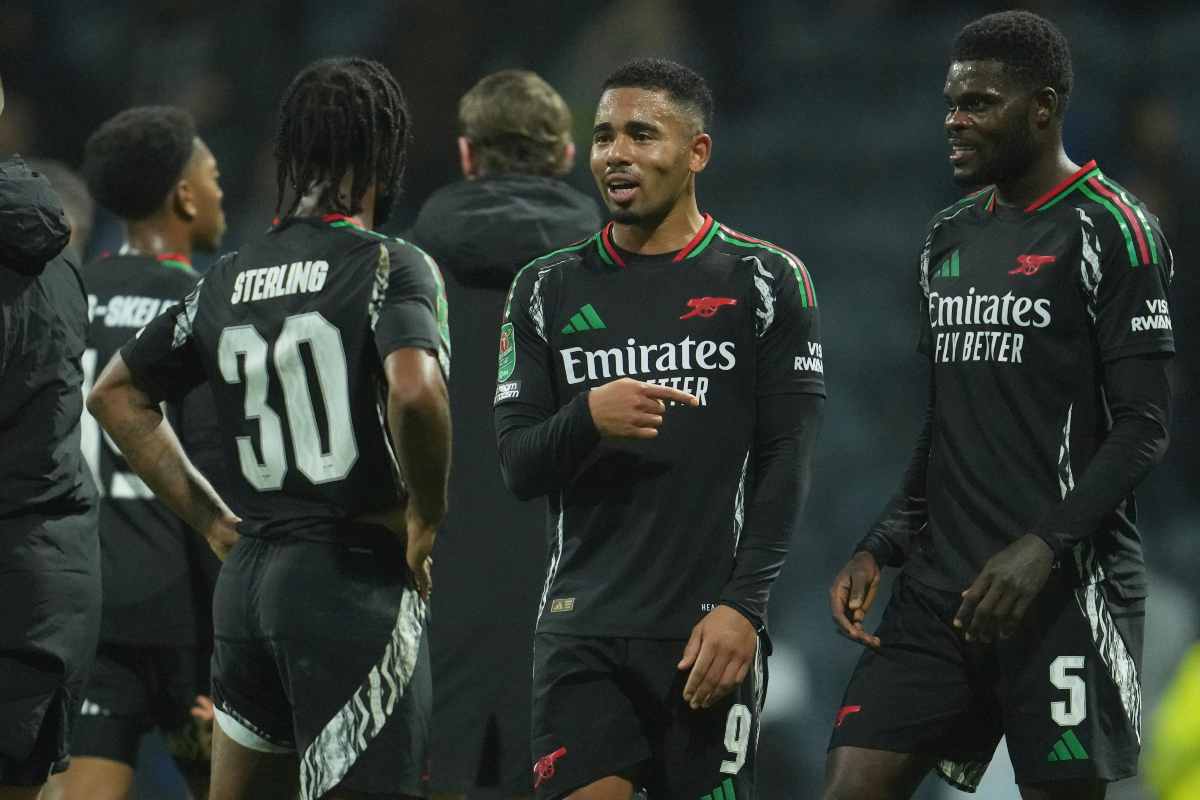 Arsenal in azione