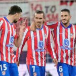 Atletico Madrid esultanza