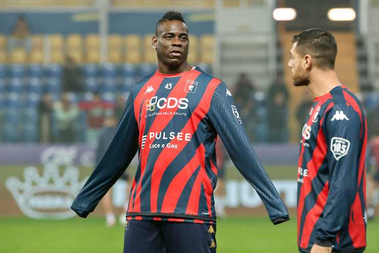 Mario Balotelli ai tempi del Genoa