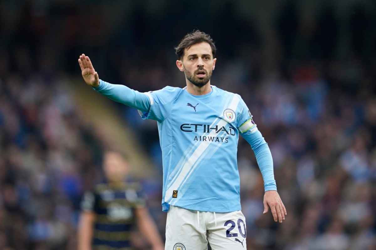 Bernardo Silva in campo