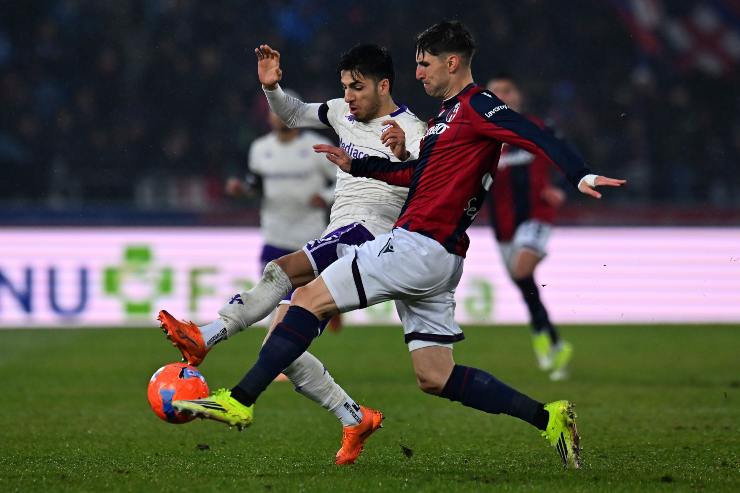 Juan Miranda e Fabian Parisi in contrasto