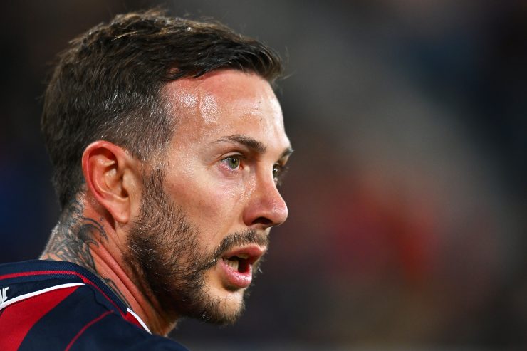 Federico Bernardeschi con la maglia della Roma