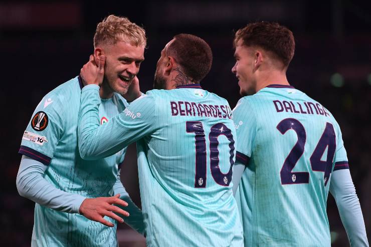 Jens Odgaard, Federico Bernardeschi e Thijs Dallinga