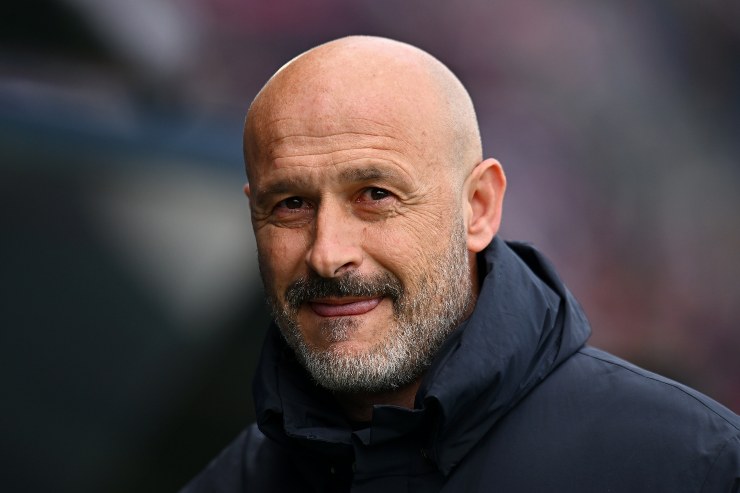 Vincenzo Italiano sulla panchina del Bologna