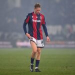 Torbjorn Heggem con la maglia del Bologna