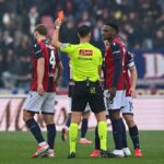 Tommaso Pobega espulso in Bologna-Parma