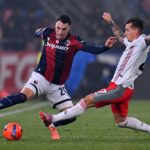 Nadir Zortea in azione durante Bologna-Cremonese