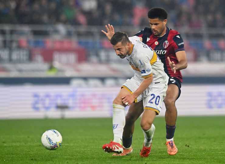 Simon Sohm e Ylber Ramadani in contrasto