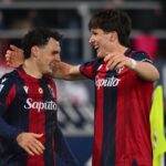 Giovanni Fabbian e Nadir Zortea esultano per un gol