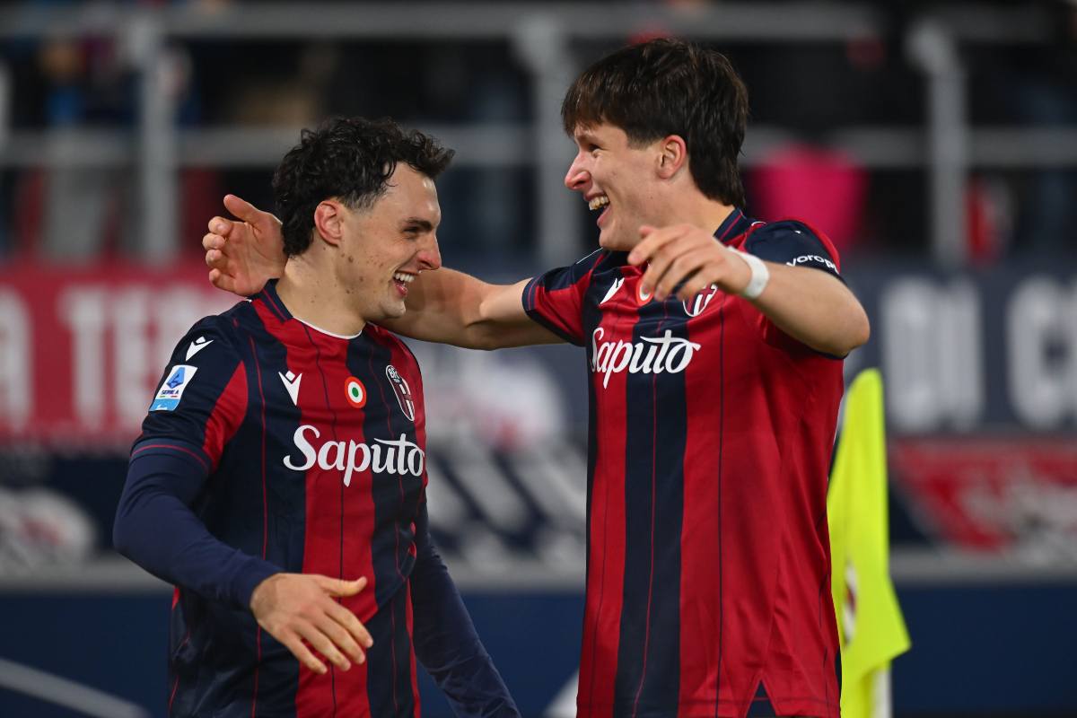 Giovanni Fabbian e Nadir Zortea esultano per un gol