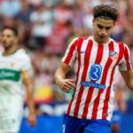 Cardoso con la maglia dell'Atletico Madrid