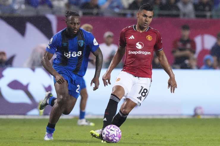 Casemiro in azione