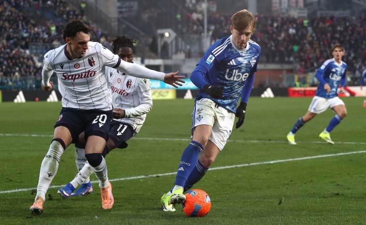 Nadir Zortea e Jesus Rodriguez in contrasto