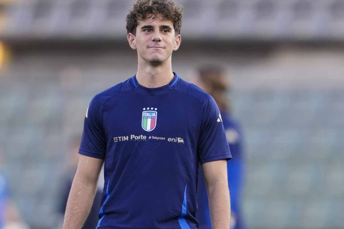 Dagasso con l'Italia Under 21