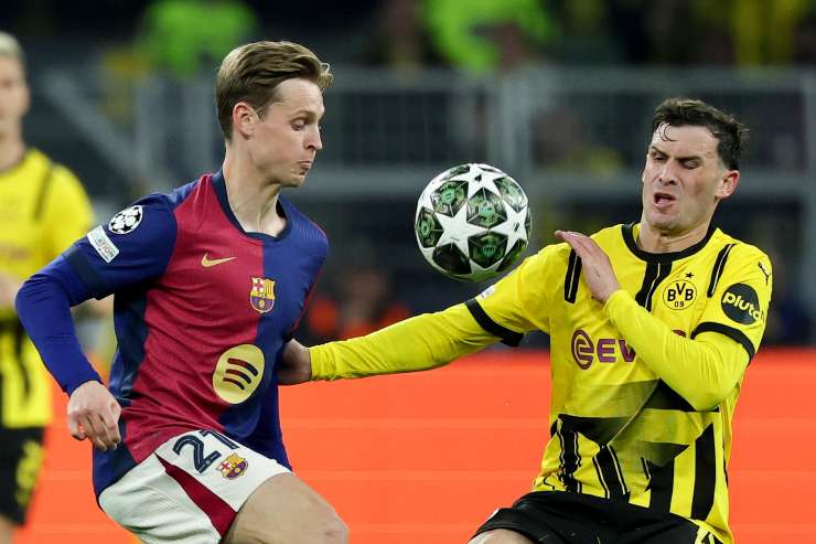 De Jong in azione