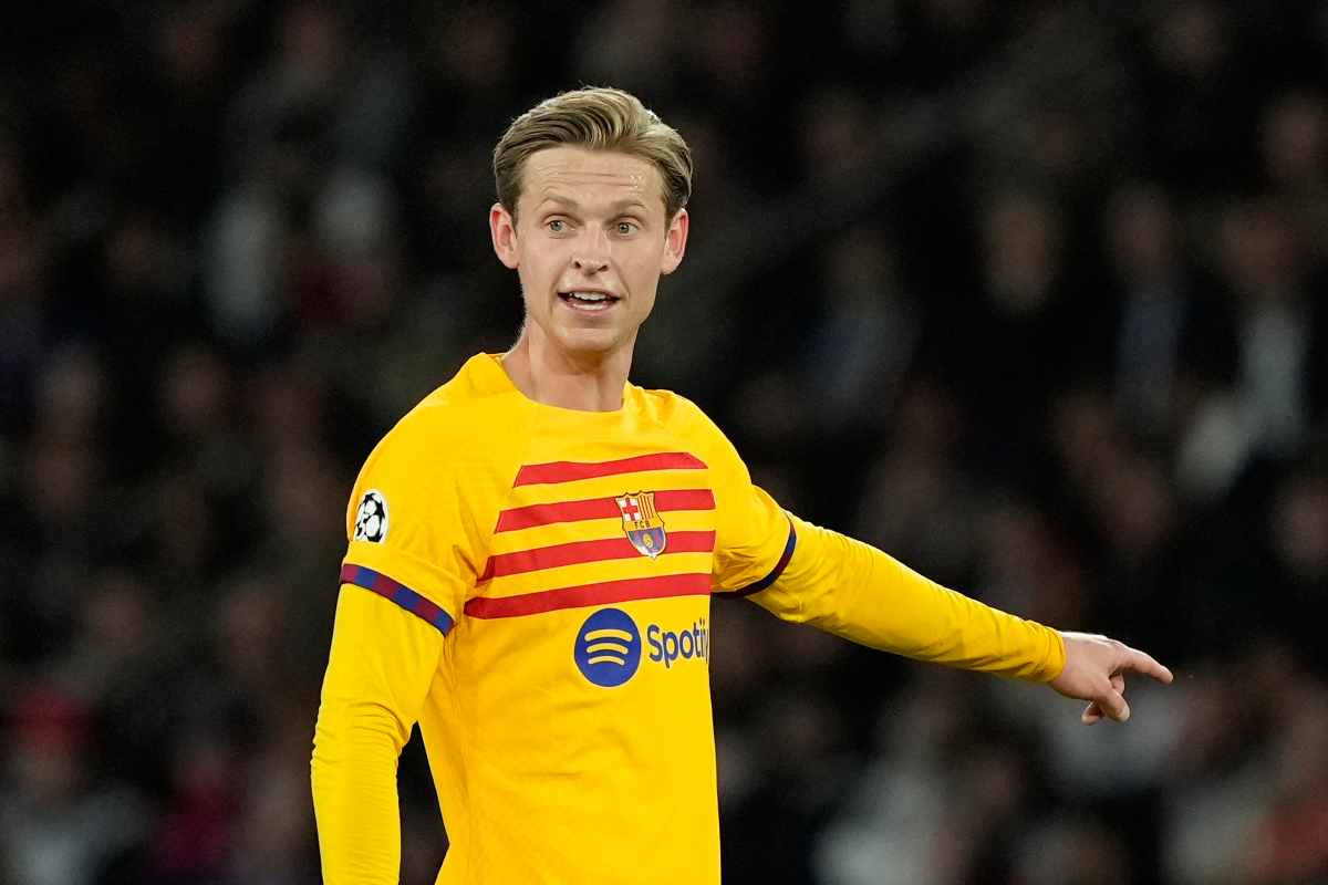 De Jong in azione