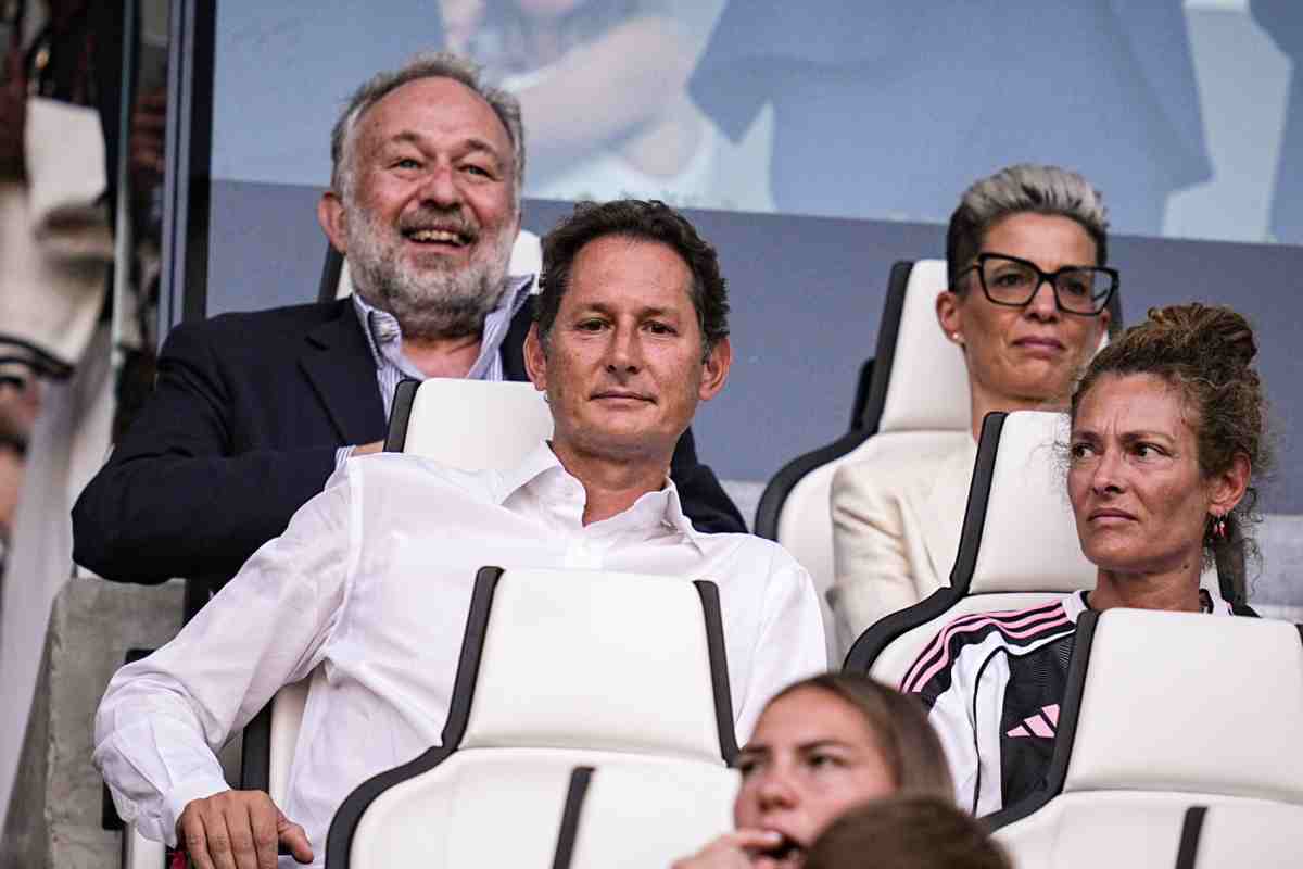 Elkann in tribuna