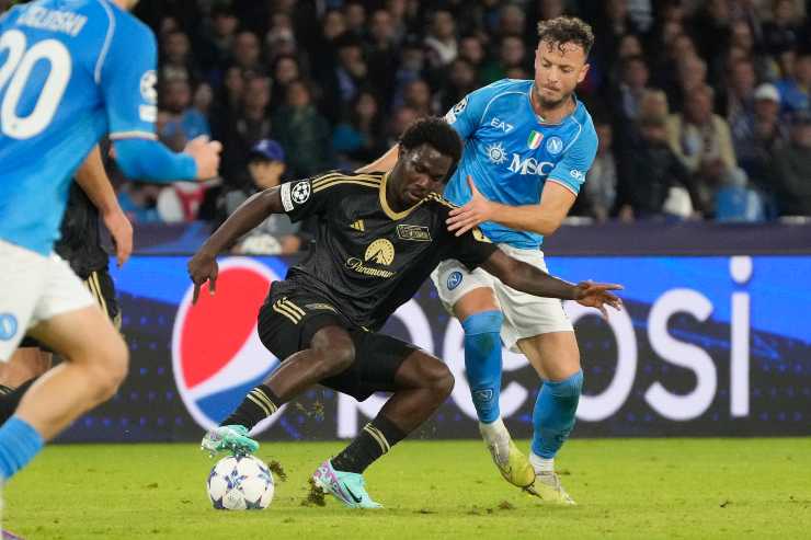 Fofana in azione