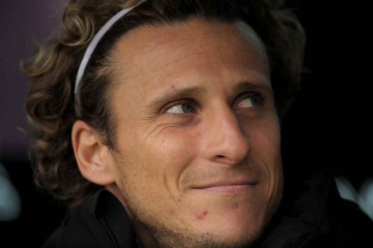 Forlan in primo piano