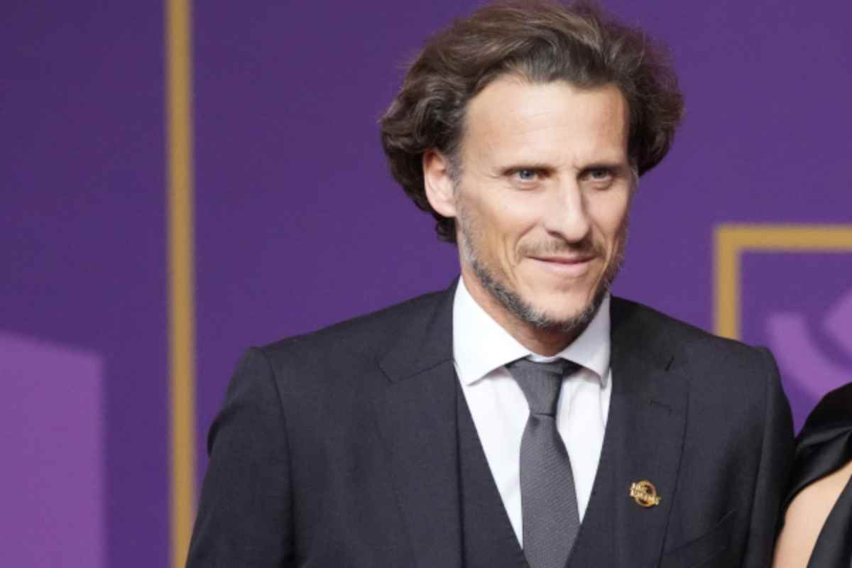 Forlan in primo piano