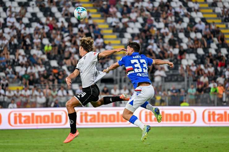 Francesco Conti in azione