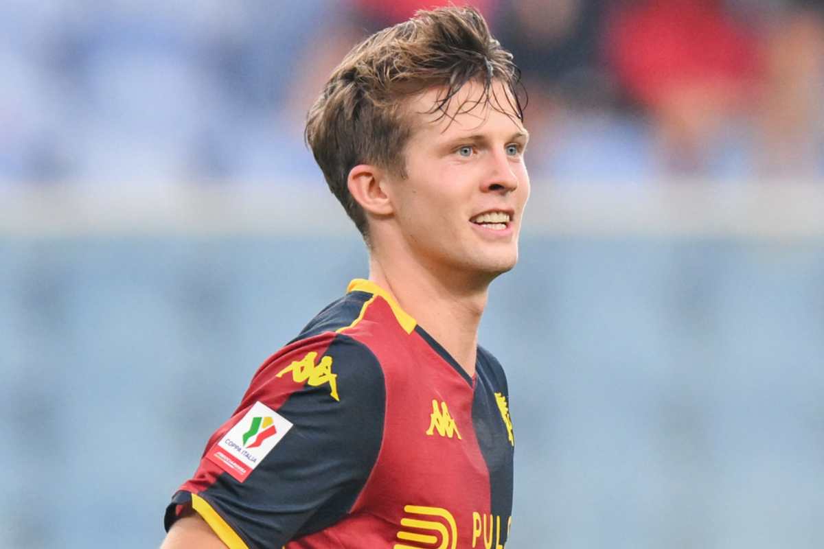 Frendrup con il Genoa