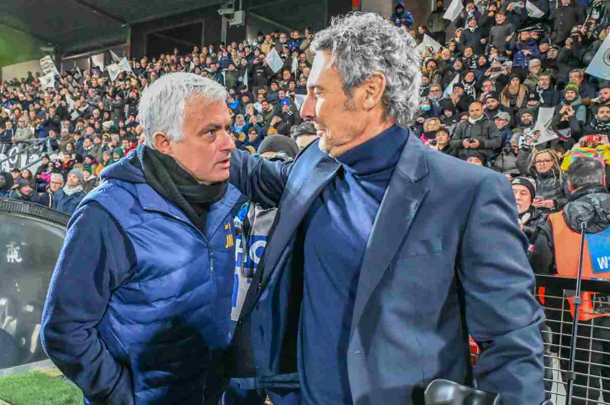 Gotti e Mourinho si salutano