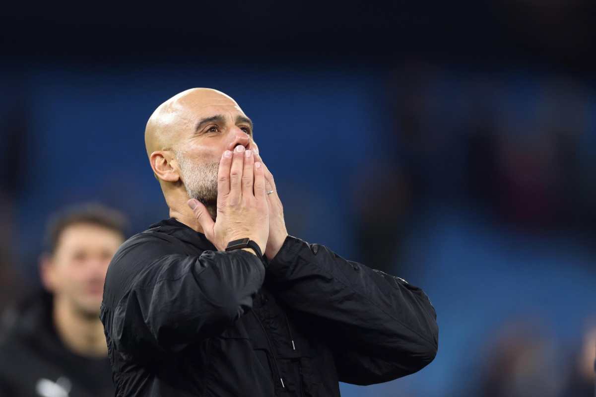 Guardiola in azione