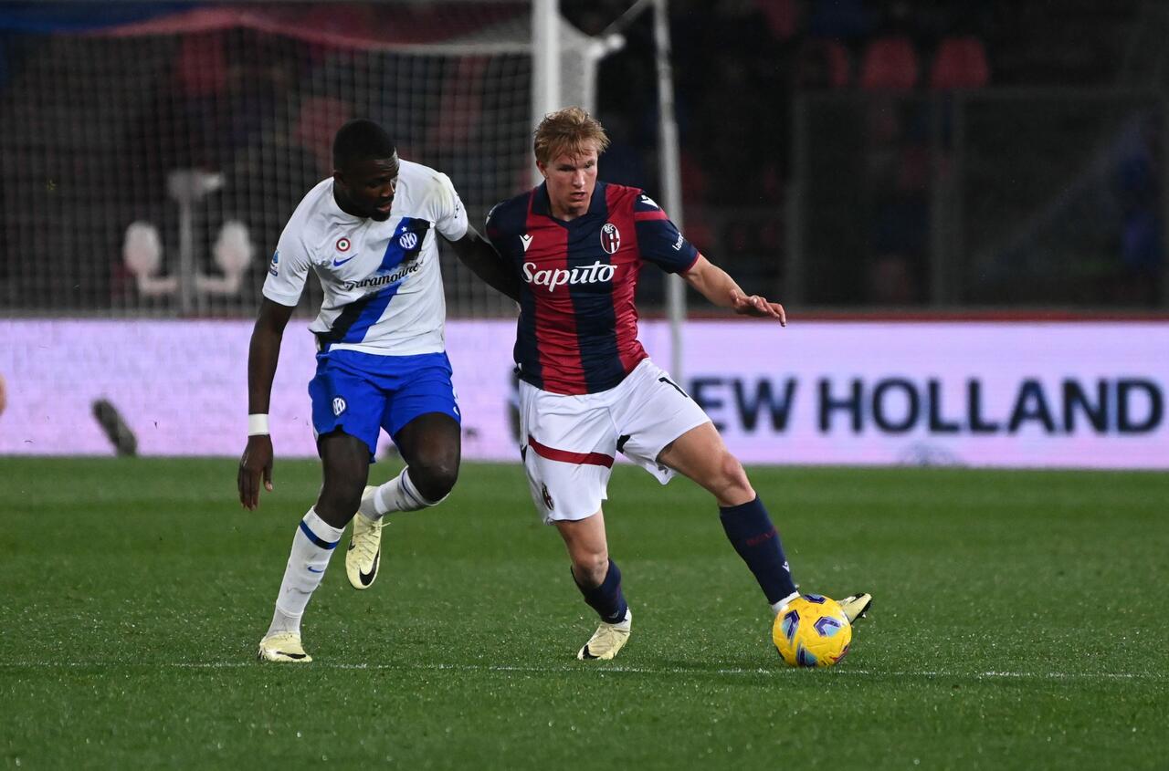 Victor Kristiansen in Bologna-Inter
