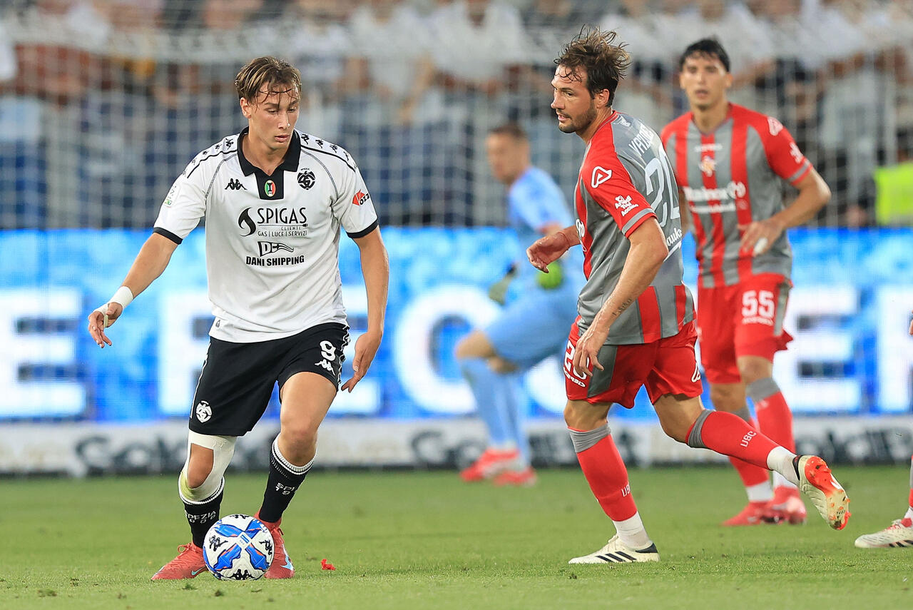 Francesco Pio Esposito (Photo by Gabriele Maltinti/Getty Images Via OneFootball)
