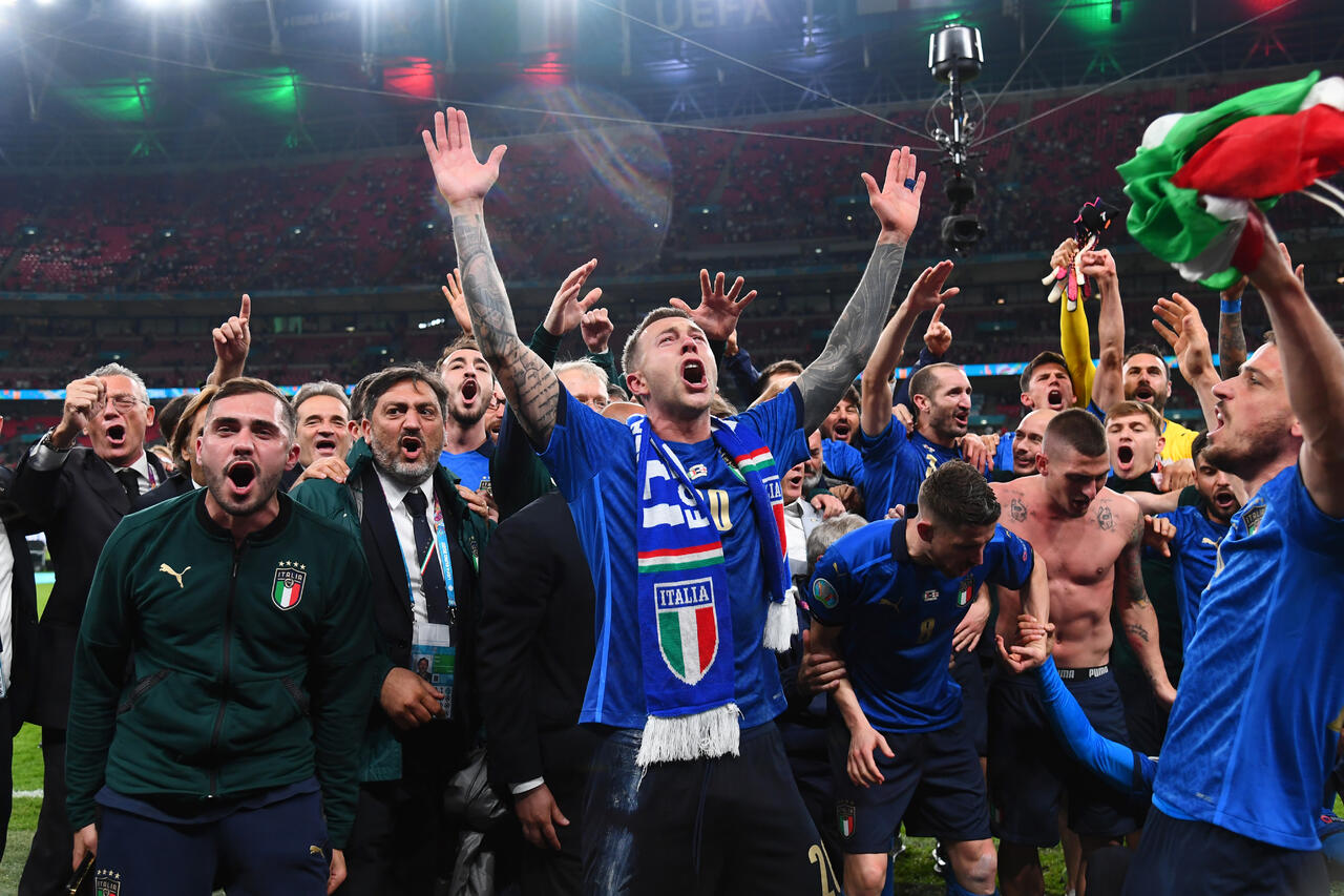 Bernardeschi festeggia l’Europeo
