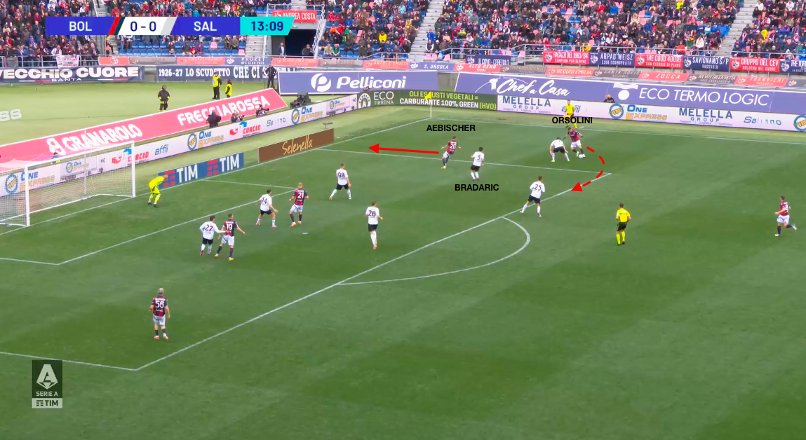 Gol di Orsolini