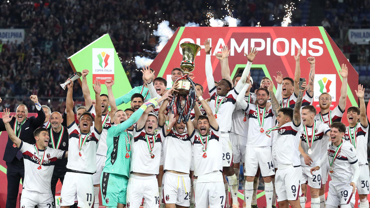 Il Bologna vince la Coppa Italia