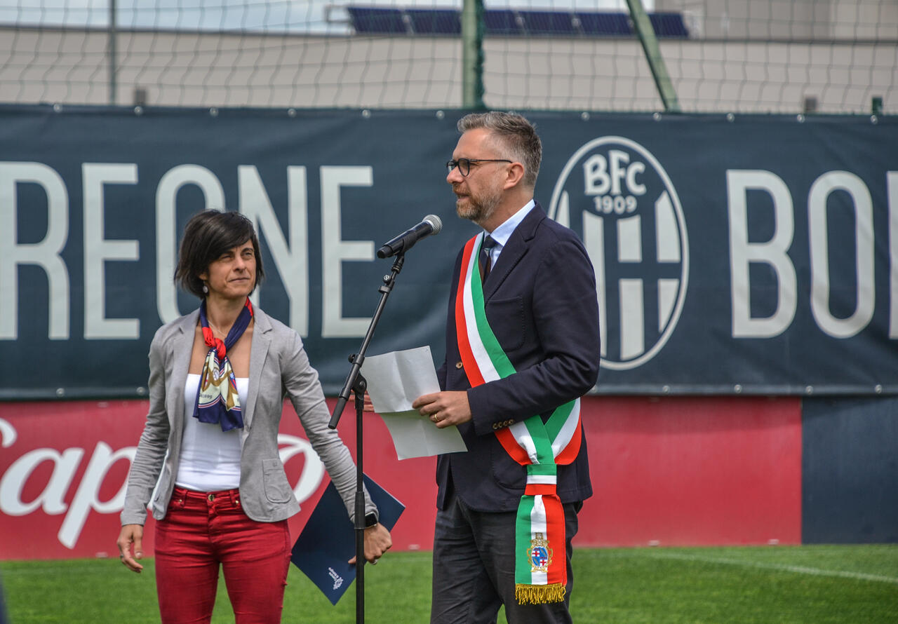Matteo Lepore e Roberta Li Calzi