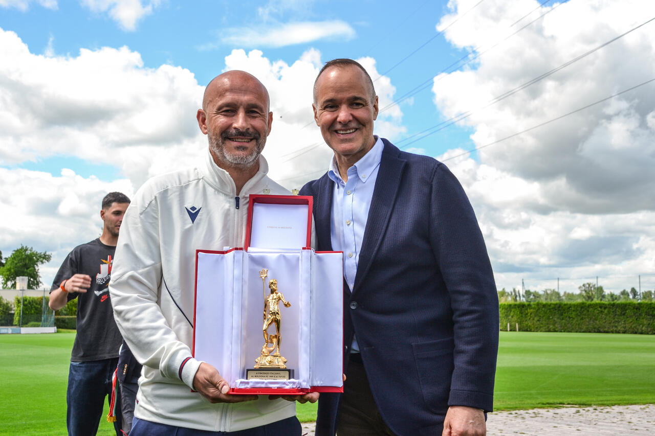 Vincenzo Italiano e Joe Saputo