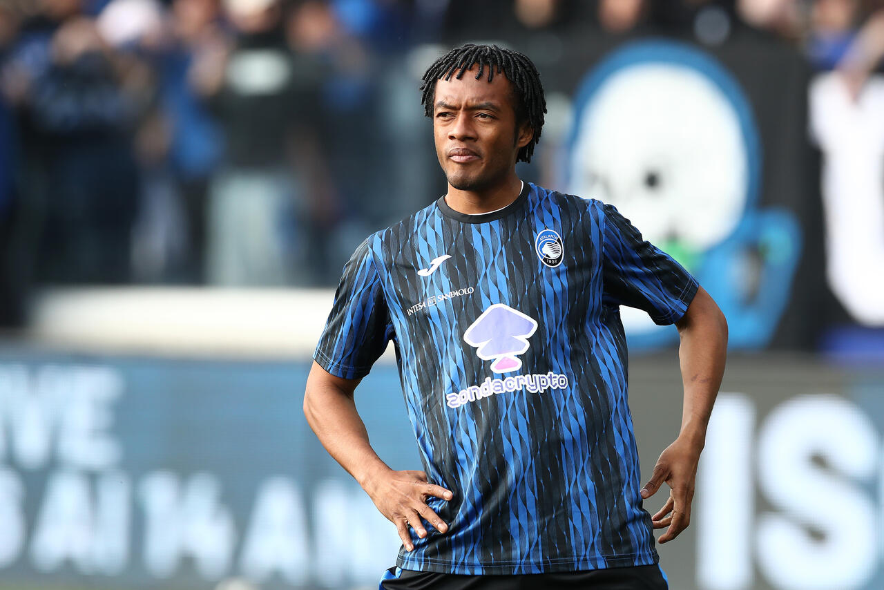 Juan Cuadrado (Photo by Marco Luzzani/Getty Images Via OneFootball)