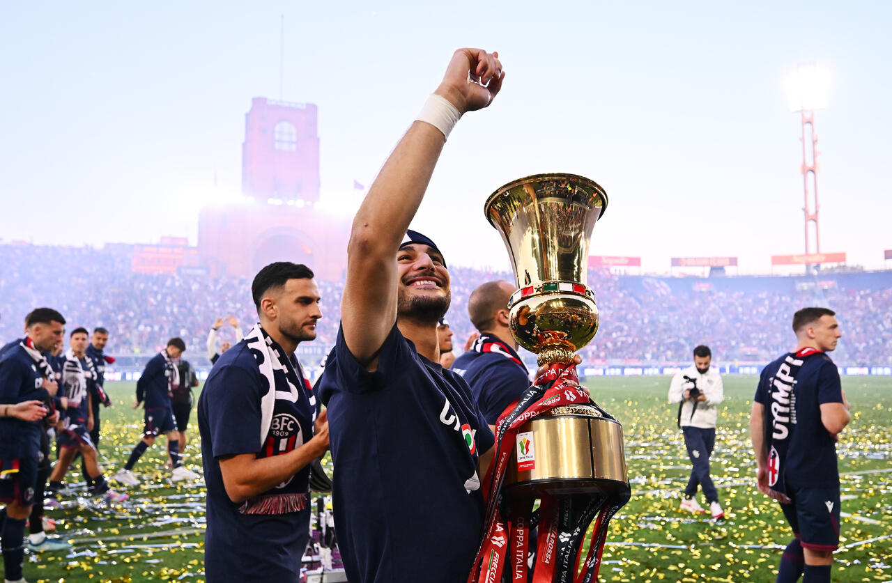 Riccardo Orsolini (Photo by Alessandro Sabattini/Getty Images Via OneFootball)