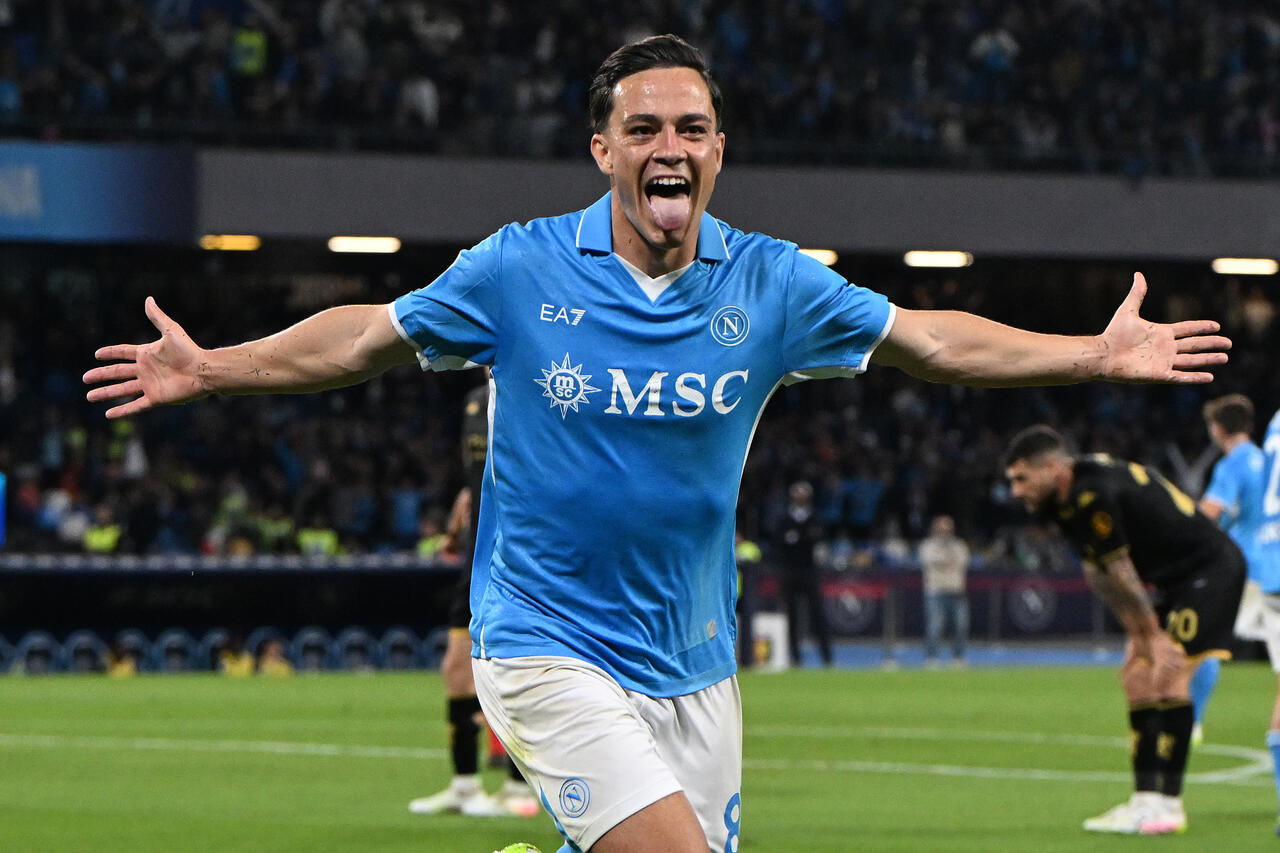 Giacomo Raspadori (Photo by Francesco Pecoraro/Getty Images Via OneFootball)