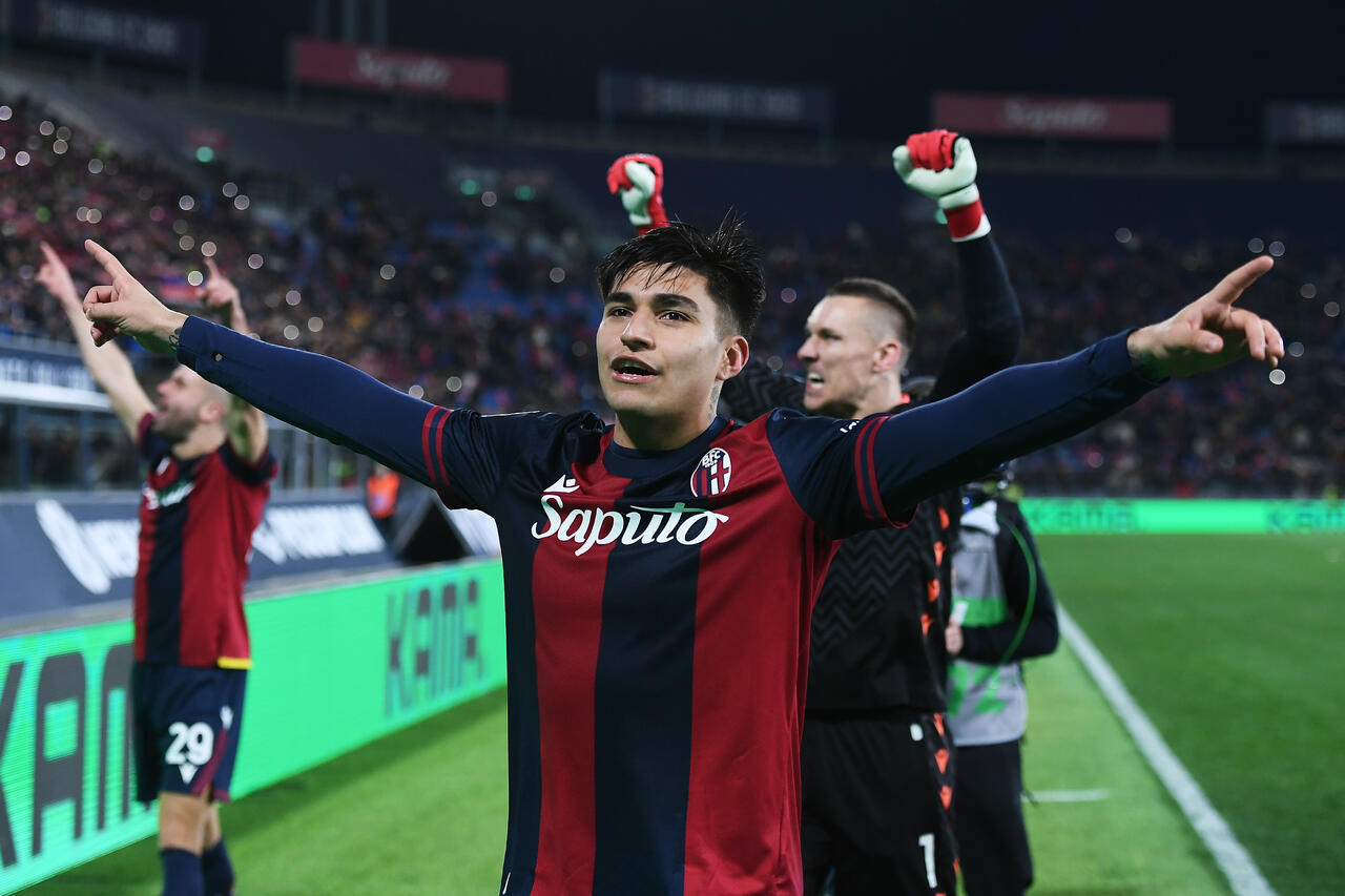 Santiago Castro (Photo by Alessandro Sabattini/Getty Images Via OneFootball)