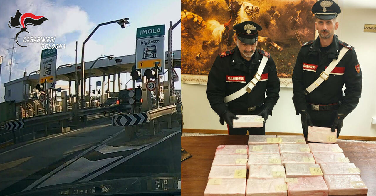 Carabinieri sequestro cocaina