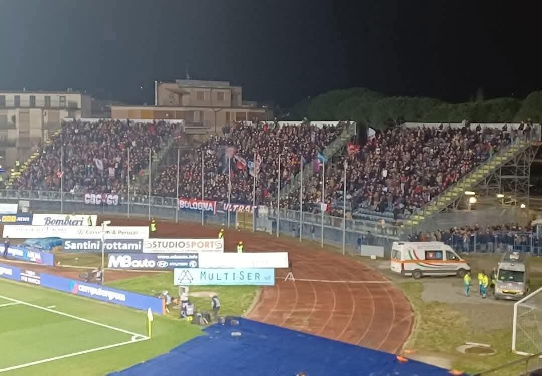 I tifosi del Bologna a Empoli