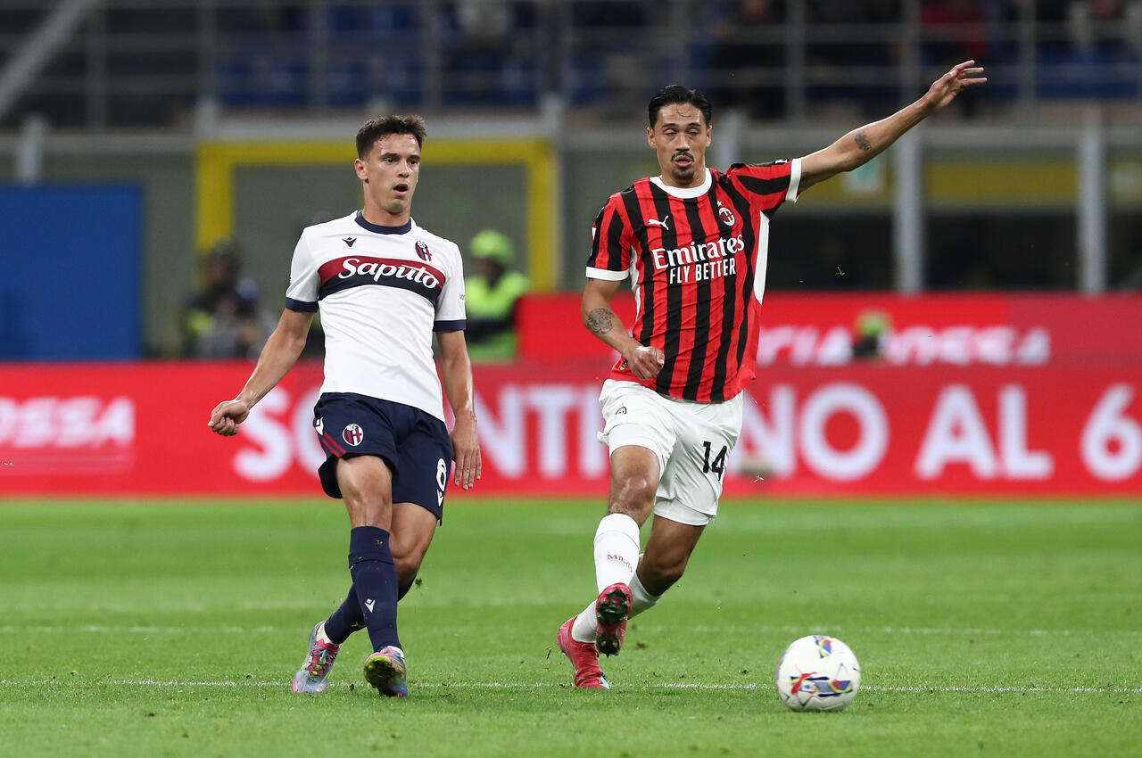 Nikola Moro e Tijjani Reijnders (Photo by Marco Luzzani/Getty Images Via OneFootball)